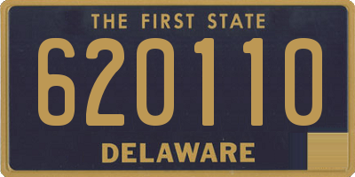DE license plate 620110