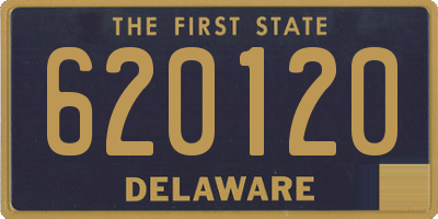 DE license plate 620120