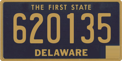 DE license plate 620135