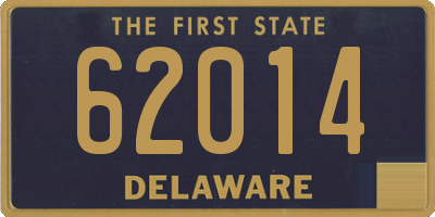 DE license plate 62014