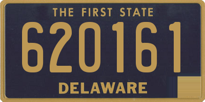 DE license plate 620161