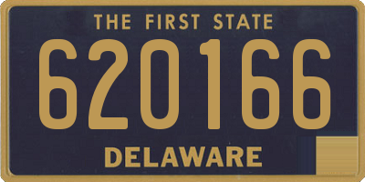 DE license plate 620166