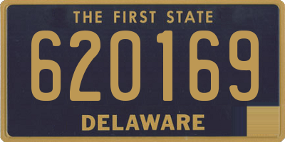 DE license plate 620169