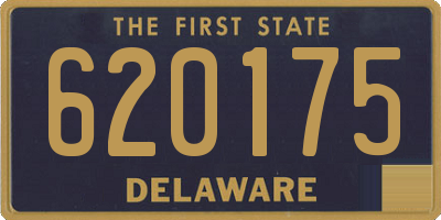 DE license plate 620175