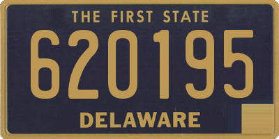 DE license plate 620195