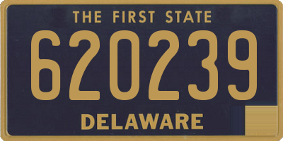 DE license plate 620239