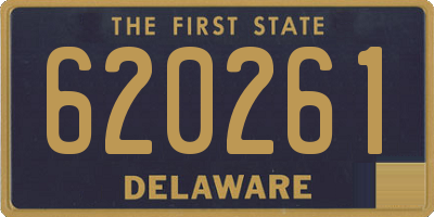 DE license plate 620261