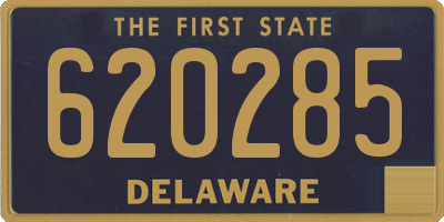 DE license plate 620285