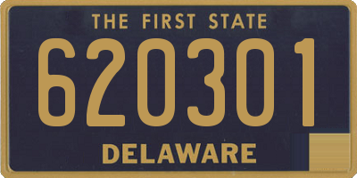 DE license plate 620301