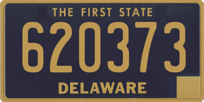 DE license plate 620373