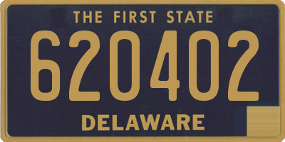 DE license plate 620402