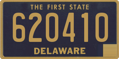 DE license plate 620410