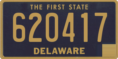 DE license plate 620417