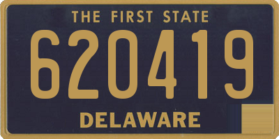 DE license plate 620419