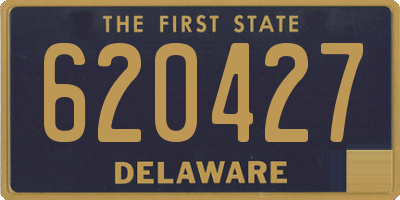 DE license plate 620427