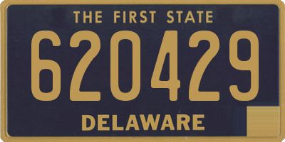 DE license plate 620429