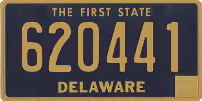 DE license plate 620441