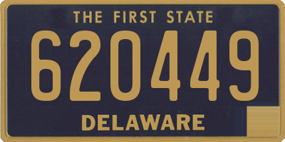 DE license plate 620449