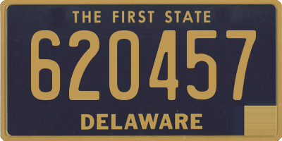 DE license plate 620457