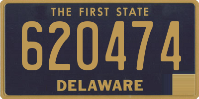 DE license plate 620474
