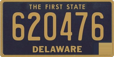 DE license plate 620476