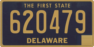 DE license plate 620479