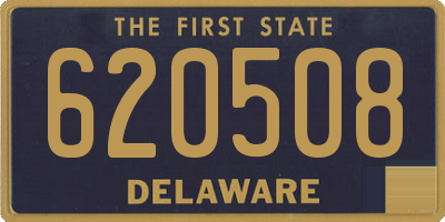 DE license plate 620508