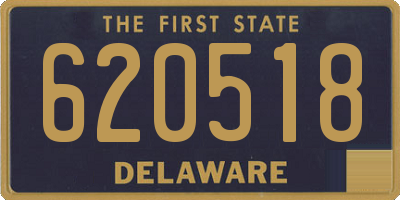 DE license plate 620518
