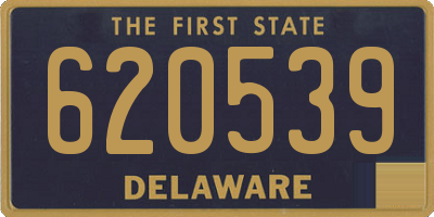 DE license plate 620539