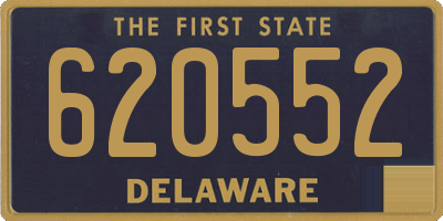 DE license plate 620552