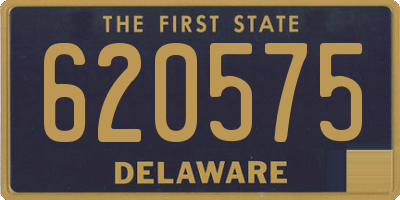 DE license plate 620575