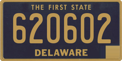 DE license plate 620602