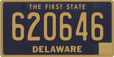 DE license plate 620646