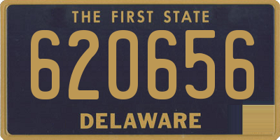 DE license plate 620656