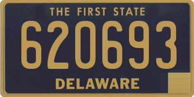 DE license plate 620693