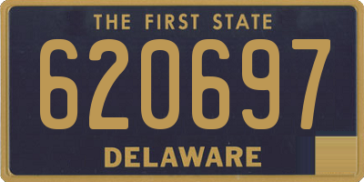 DE license plate 620697