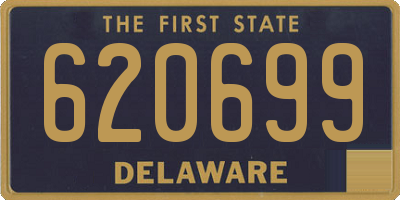 DE license plate 620699