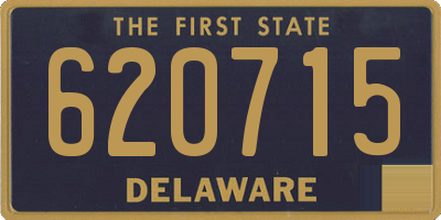 DE license plate 620715