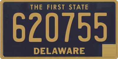 DE license plate 620755