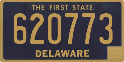 DE license plate 620773