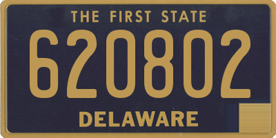 DE license plate 620802