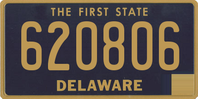 DE license plate 620806