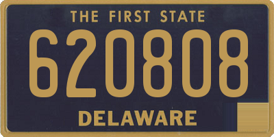 DE license plate 620808