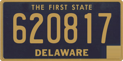 DE license plate 620817