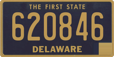 DE license plate 620846