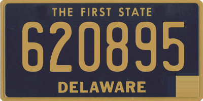 DE license plate 620895