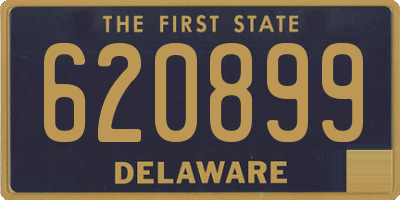 DE license plate 620899