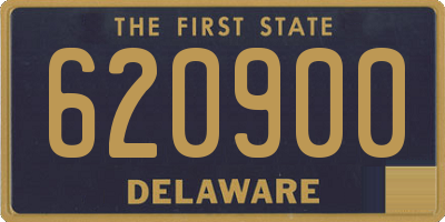 DE license plate 620900