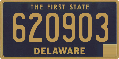 DE license plate 620903