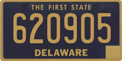 DE license plate 620905